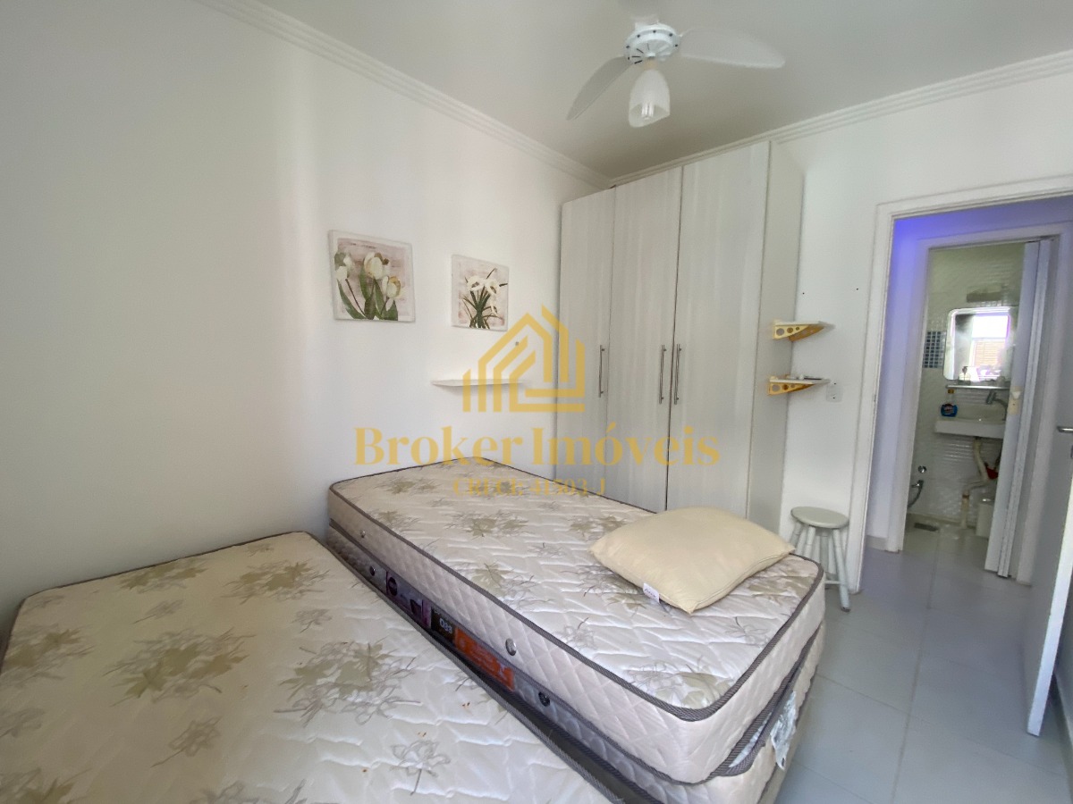 Apartamento com vista para o mar, condomínio pé na Areia Hawai Vivendas na Martim de Sá
