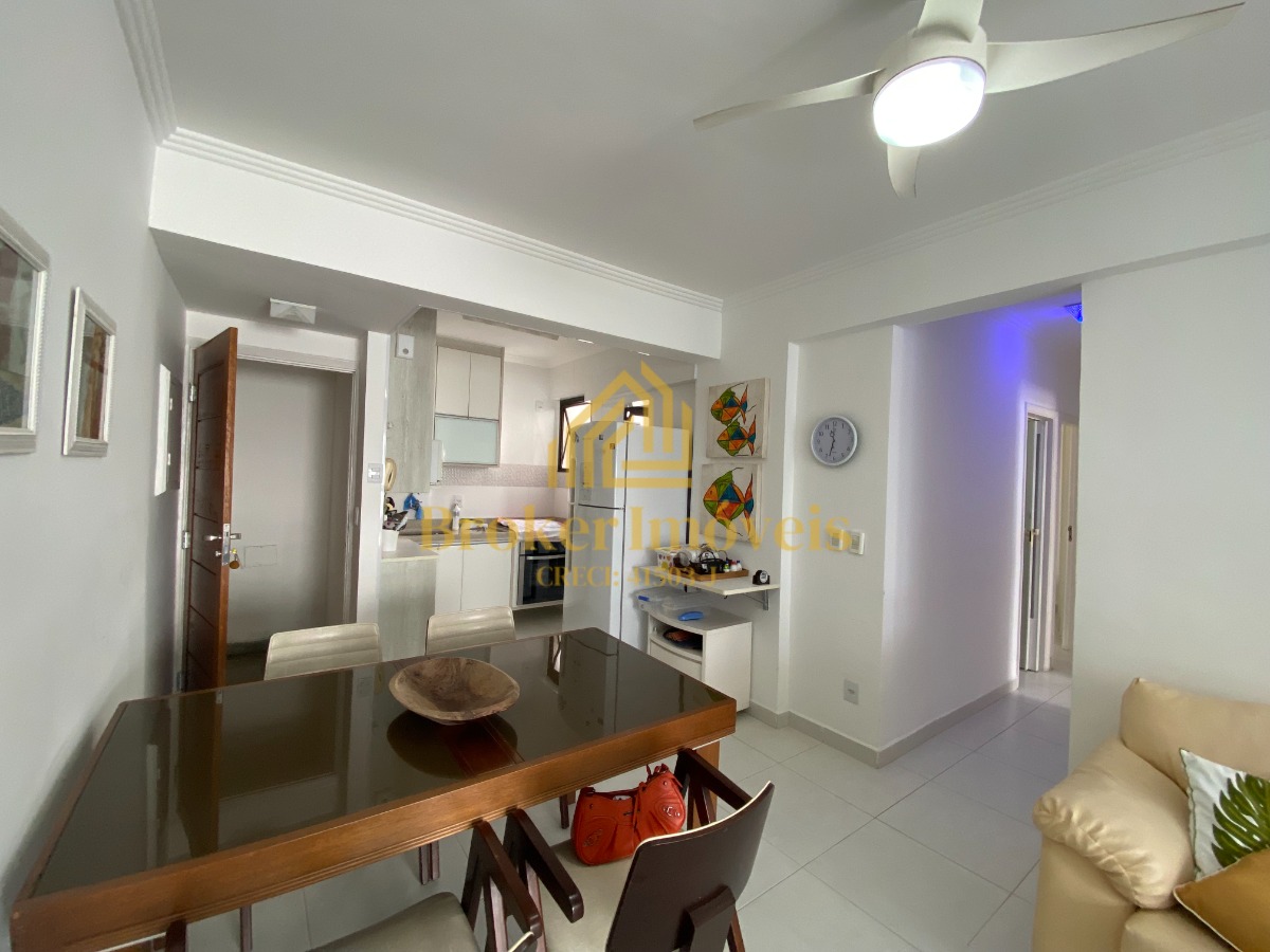 Apartamento com vista para o mar, condomínio pé na Areia Hawai Vivendas na Martim de Sá