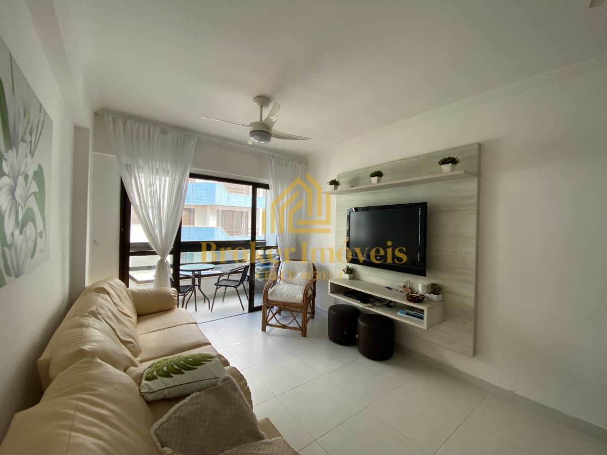 Apartamento com vista para o mar, condomínio pé na Areia Hawai Vivendas na Martim de Sá