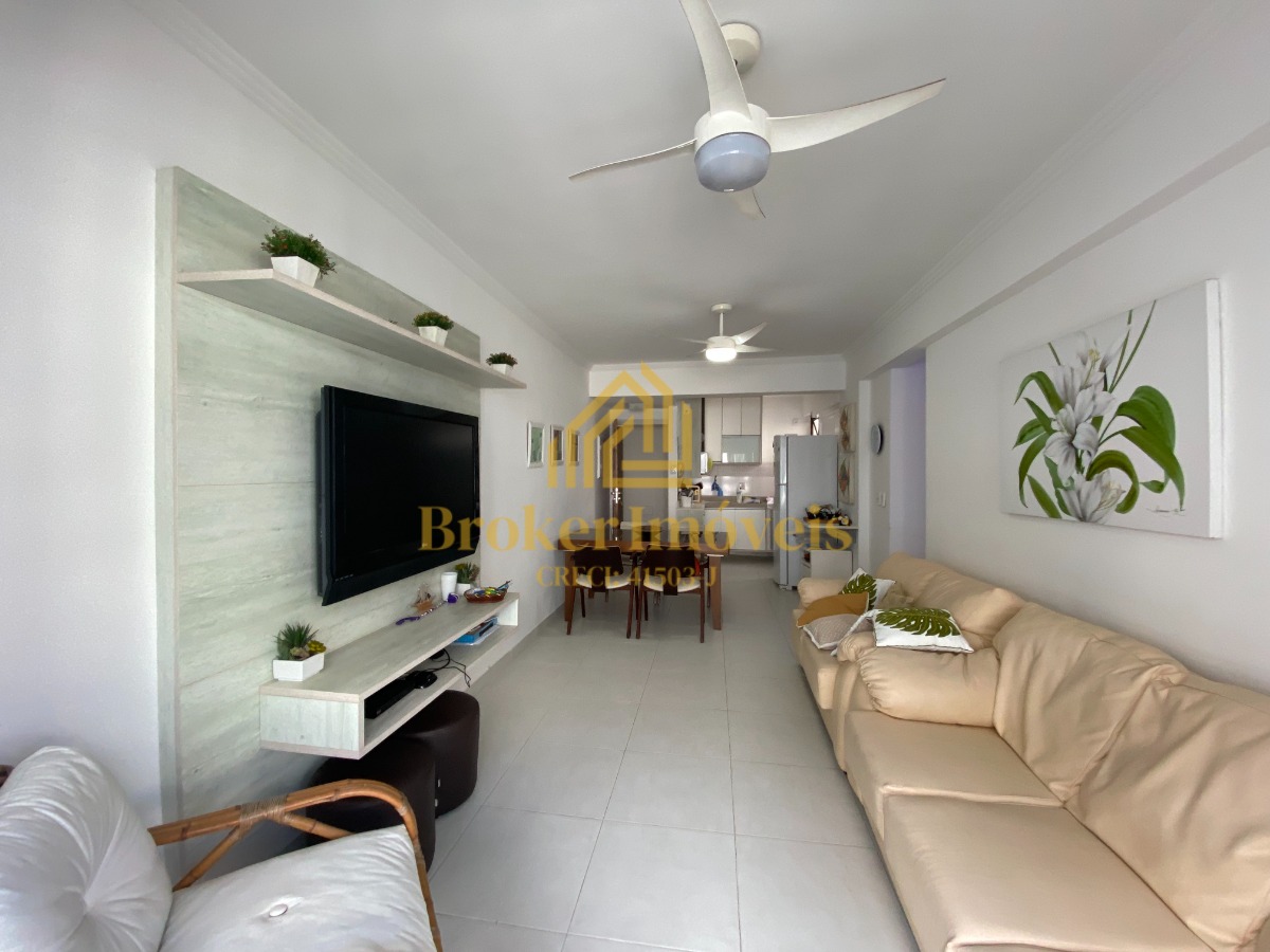 Apartamento com vista para o mar, condomínio pé na Areia Hawai Vivendas na Martim de Sá
