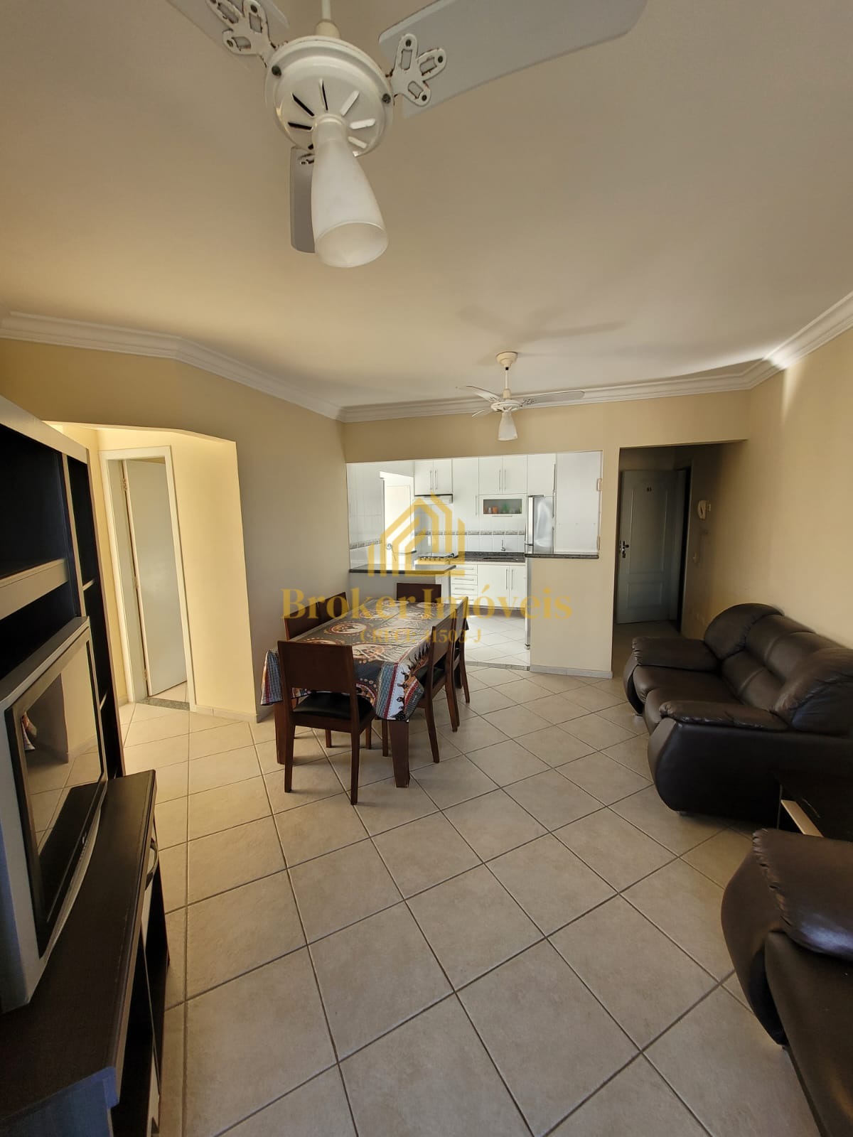 Apartamento para locação definitiva mobiliado 3 dormitórios 