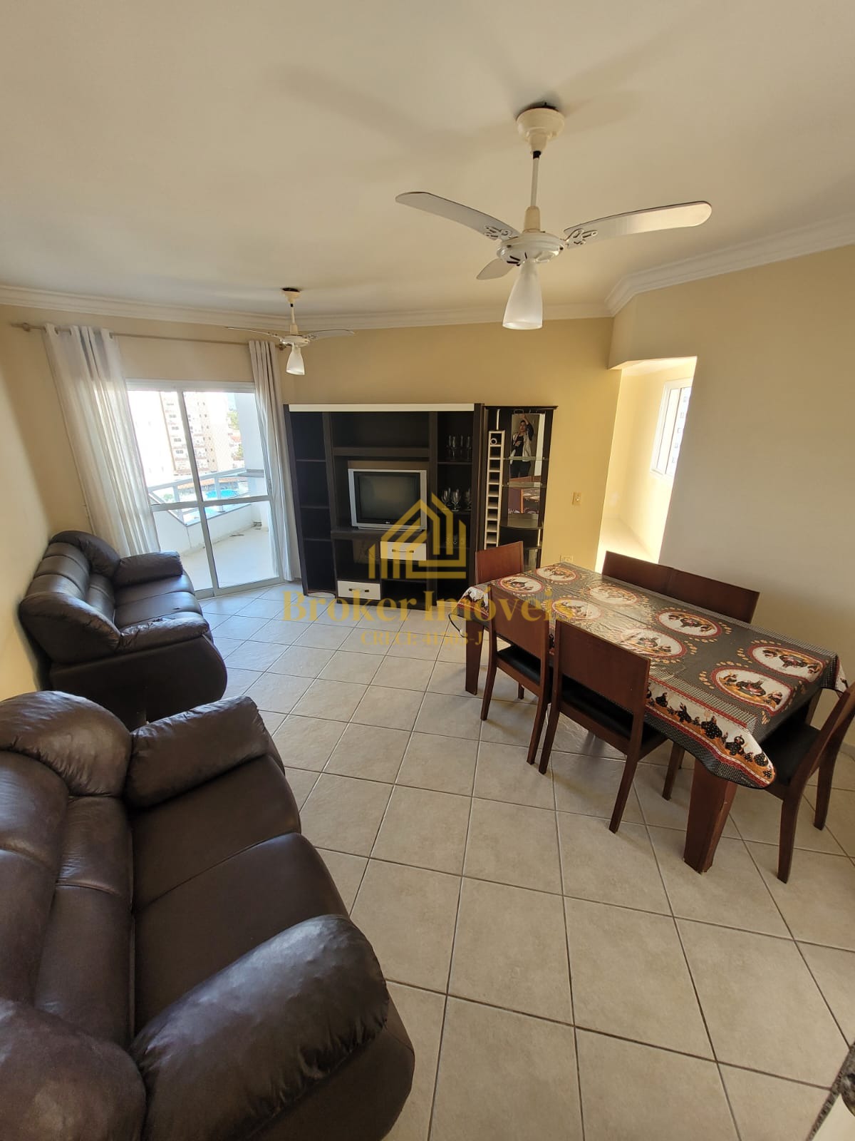 Apartamento para locação definitiva mobiliado 3 dormitórios 