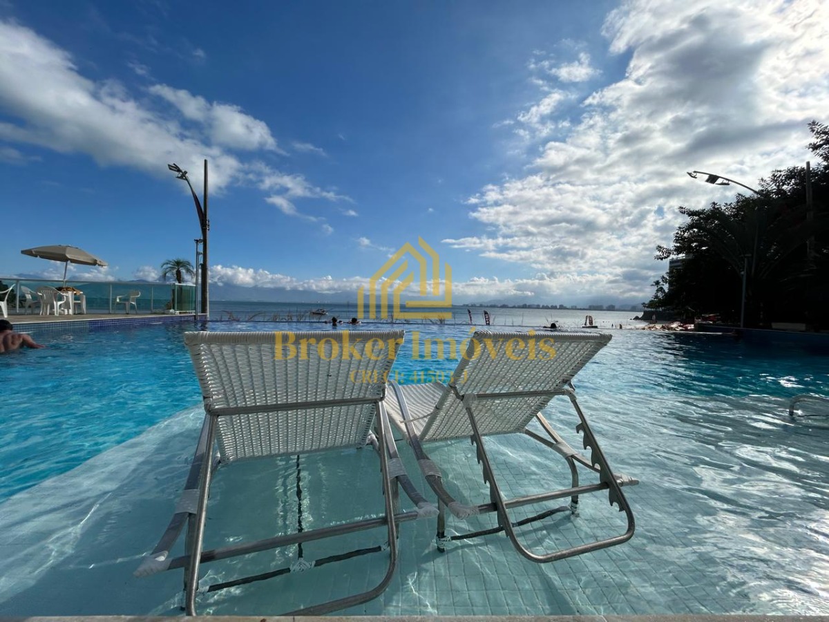 Lindo apartamento vista mar para locação definitiva no edifício costa esmeralda prainha