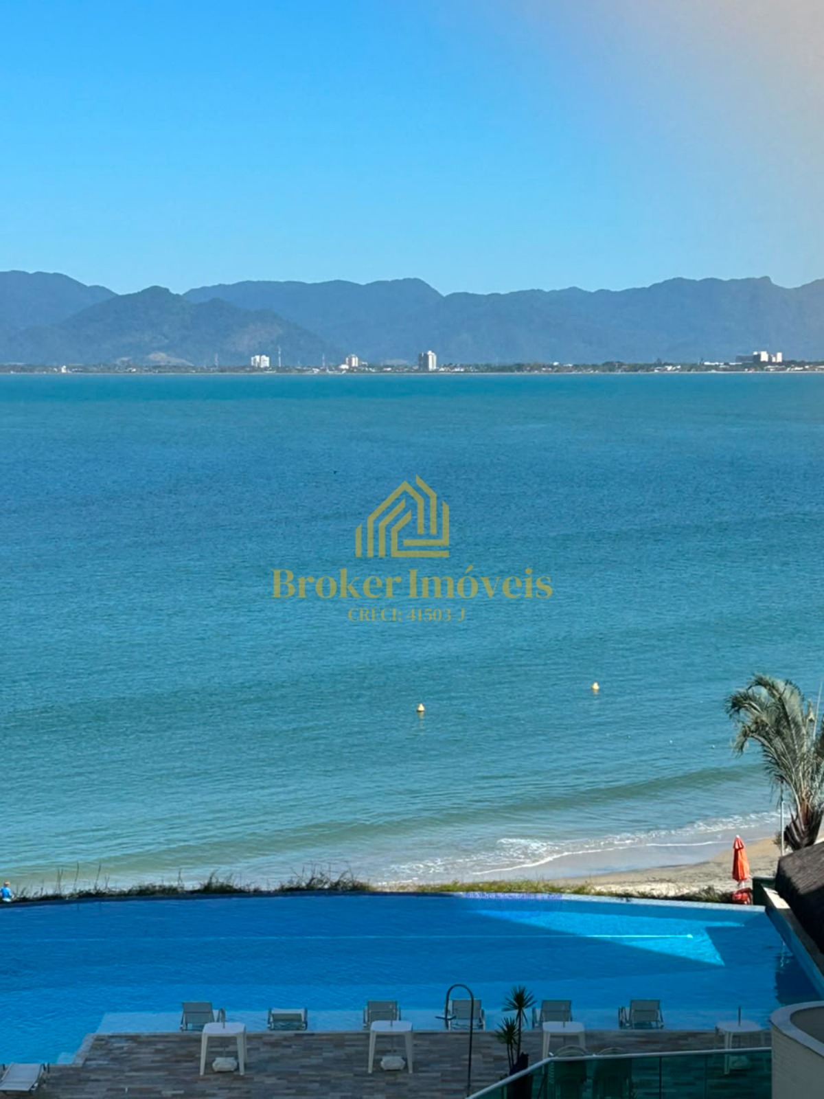 Lindo apartamento vista mar para locação definitiva no edifí - foto 2