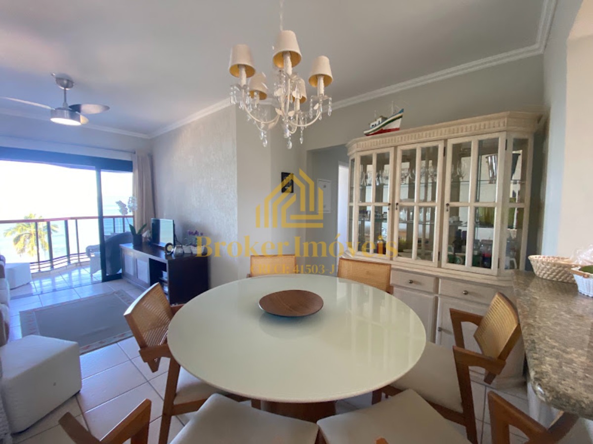 Apartamento Frente ao Mar pé na areia na Praia Martim de Sá com vista de tirar o fôlego