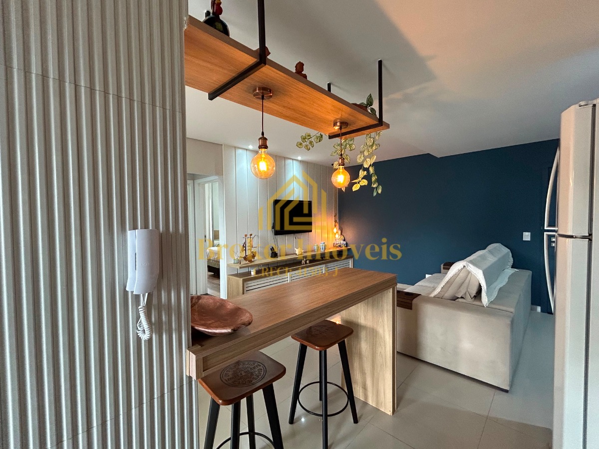 Lindíssimo Apartamento mobiliado equipado com vista para o Mar no edifício navegantes Sumaré - locação