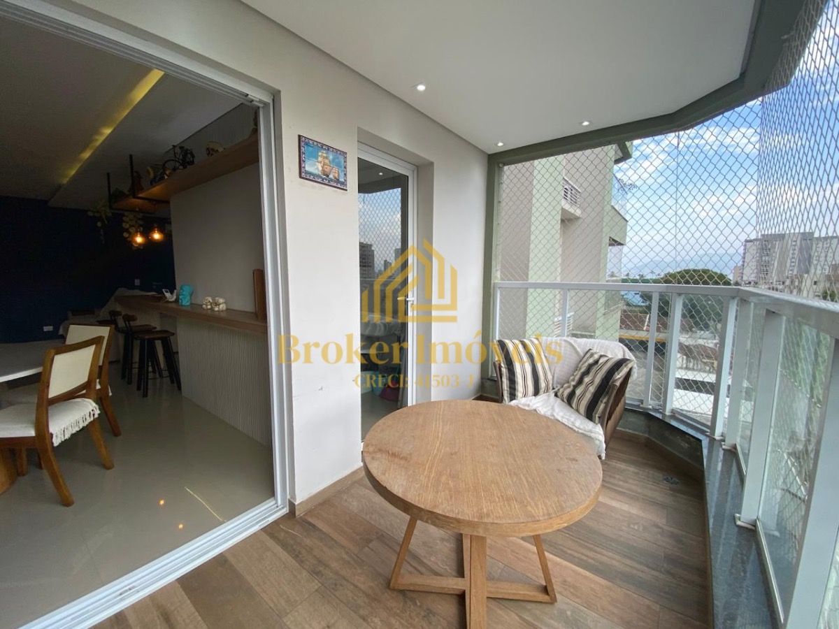 Lindíssimo Apartamento mobiliado equipado com vista para o Mar no edifício navegantes Sumaré - locação