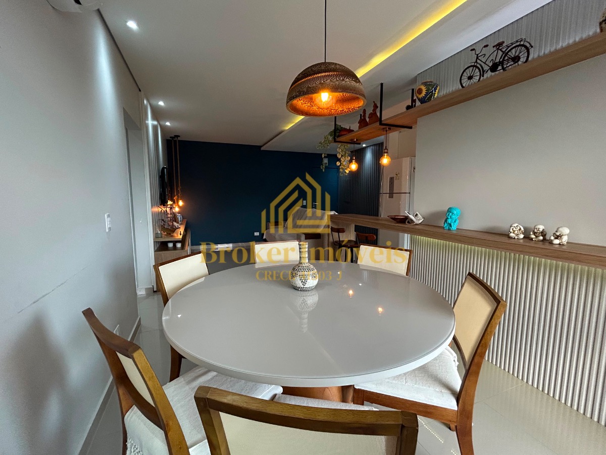 Lindíssimo Apartamento mobiliado equipado com vista para o Mar no edifício navegantes Sumaré - locação