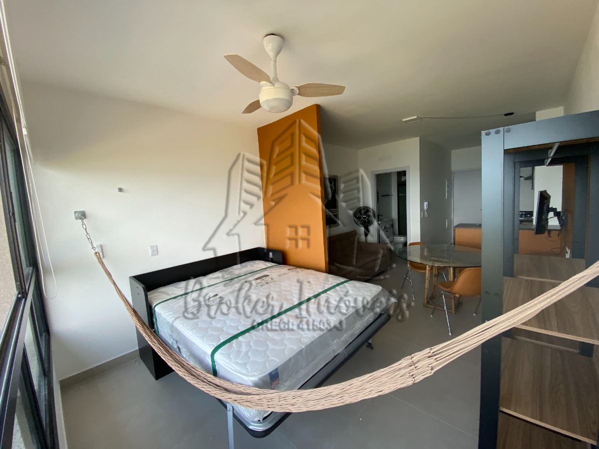 Oportunidade de Studio com vista Espetacular frente ao Mar no indaiá mobiliado com 39m² Edifício Innovate