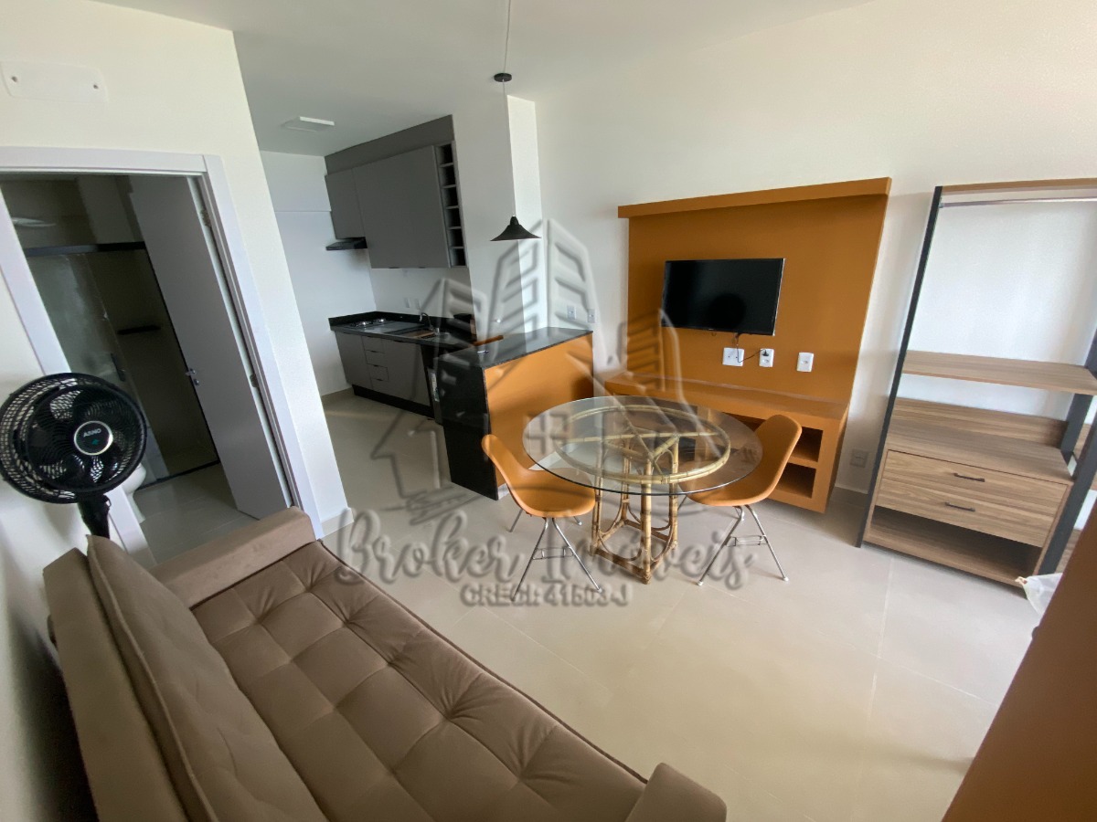 Oportunidade de Studio com vista Espetacular frente ao Mar no indaiá mobiliado com 39m² Edifício Innovate