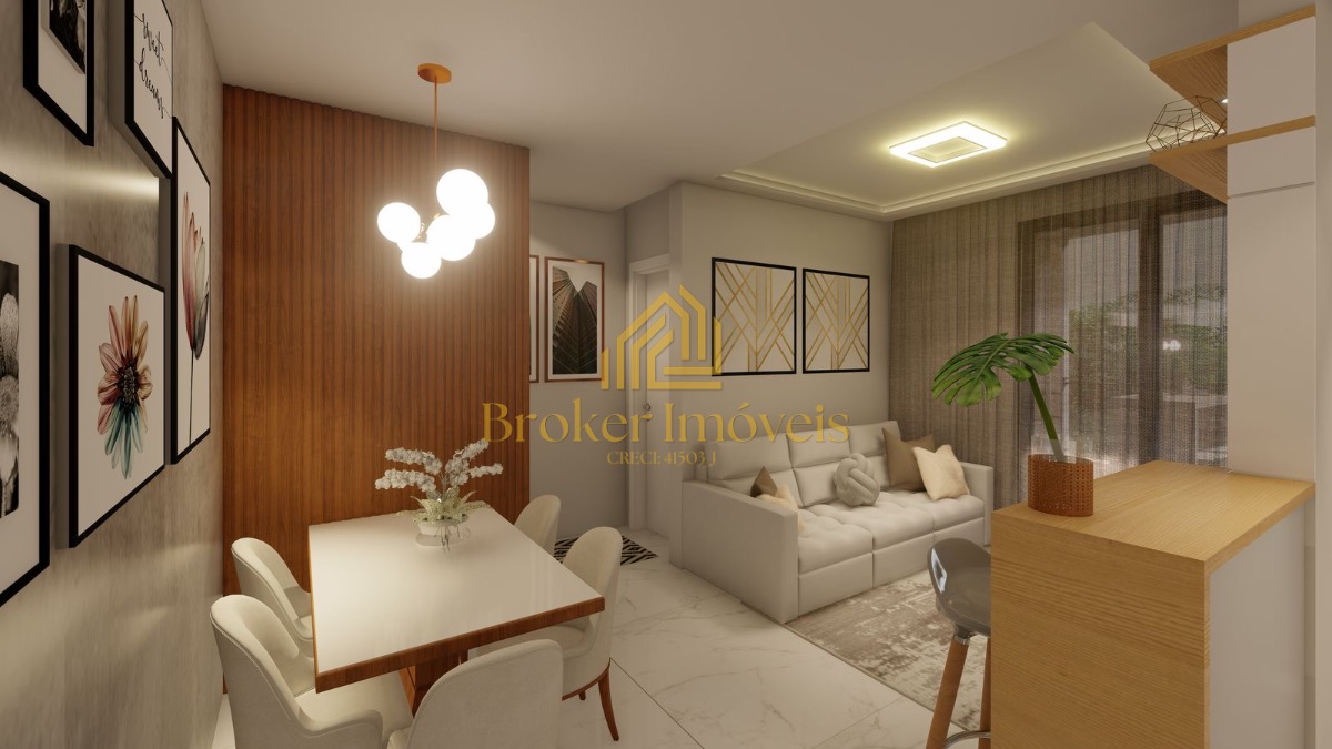 Apartamento com 2 dormitórios sendo 1 suíte no Residencial Los Angeles no Porto Novo